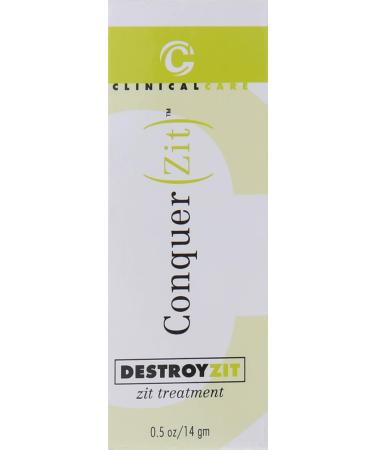 Destroyzit Zit Treatment for All Skin Types - 0.5 Ounce | Effective Acne Solution for Clear Skin - Buy Online on GoSupps.com