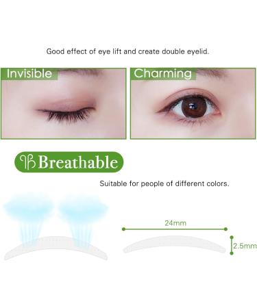 400Count Natural Invisible One Side Eyelid Tape Stickers Waterproof Breathable Self-Adhesive Eyelid Lift Strip Instant Eye Lift Without Surgery Perfect for Uneven Droopy Hooded eyelids Small Size 2.5MM 400PCS Pink - Buy Online on GoSupps.com