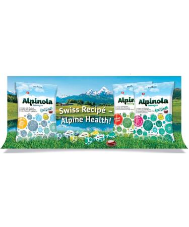 Alpinola Menthol Lozenges with 20 Herbs, Vitamin C, and Stevia - 17 Count - Buy Online on GoSupps.com