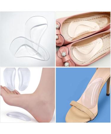 Lurrose High Heel Forefoot Pads - 3 Pairs Self-Adhesive Cushions for Women | Non-Slip Arch Support Insoles for Block Heels - Buy Online on GoSupps.com