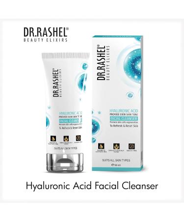 Hyaluronic Acid Facial Cleanser - Even Skin Tone & Cell Regeneration - 80 ML - International Shipping Available - Buy Online on GoSupps.com