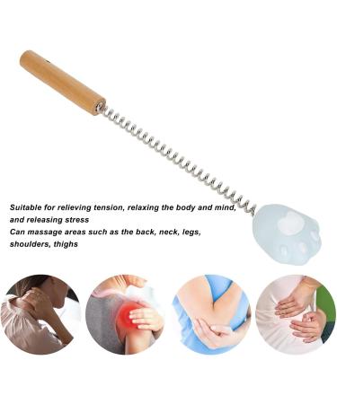 Saluaqui Flexible Feather Massage Hammer | Stress Relief Tool for Neck & Shoulders | Beardat Design | Ideal for Office Workers - Buy Online on GoSupps.com