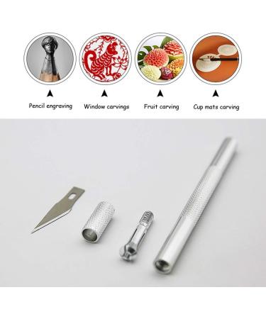 Comidox Stainless Steel Precision Carving Cutter Craft Knife Set for Phone PC Tablet Drone Repair DIY Art Work - Buy Online on GoSupps.com