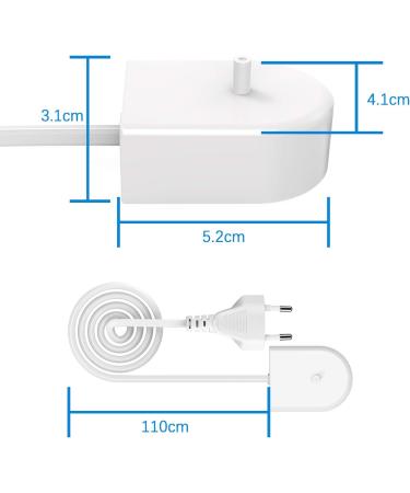 Buy New DAWN Replacement Charger for Sonicare HX6100 | Waterproof Inductive Charging Station for HX6000 HX6150 HX3000 HX8000 HX9000 - IPX7 - Buy Online on GoSupps.com