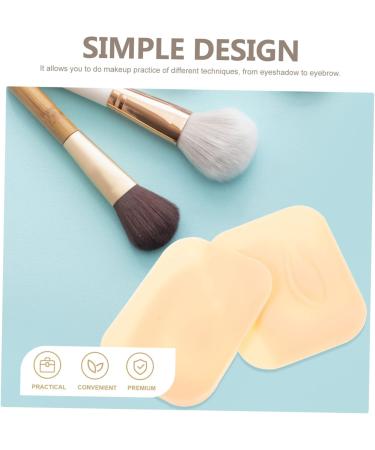 POPETPOP Tattoos Train Supply 4 Pairs Makeup Practice Skin Eye Makeup Practice Board Makeup Practice Use Board 3d Eyes Train - Buy Online on GoSupps.com