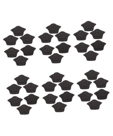 FOMIYES 18 Pairs Cuttable Half Size Stickers Heel Booties Pads Slipping Out Pad Foot Care Protector Shoes Accessory Heel Pads Womens Heels Rear Heel Sticker Cloth Thicken Women's Shoes