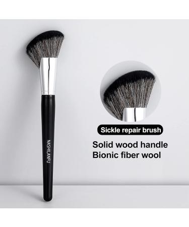 Worparsen 1Pc Bronzer Brush Easy Cleaning Contour Blending Makeup Brush Useful A - Buy Online on GoSupps.com