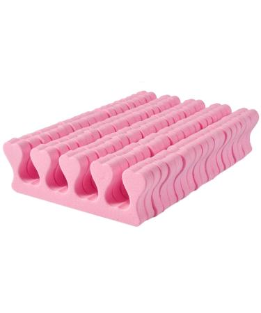 Geviro 20pcs Foam Toe Finger Separators - Soft Sponge for Pedicure Manicure & Nail Art | Ideal for Home & Professional Use - Buy Online on GoSupps.com