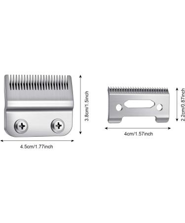 2pcs Hair Clipper Blade Cutter Head Replacement Blade for WAHL Electric Hair Trimmer Shaver Trimmers Clipper Accessories Silver - Buy Online on GoSupps.com