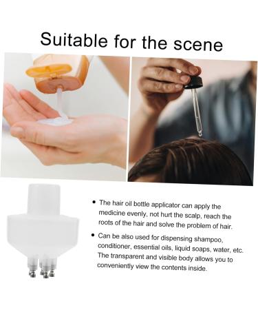 Bouteille De Teinture Pour Cheveux Flacon Applicateur Vide Plastique Transparent Blanc Pr cision Distribution Soins Capillaires Professionnel Usage Salon - Buy Online on GoSupps.com