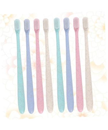 Buy Mobestech Vegan Organic Travel Toothbrush | 2 Boxes of 8 Pieces | Eco-Friendly Manual Care Brush with Cap - International Shipping Available - Buy Online on GoSupps.com