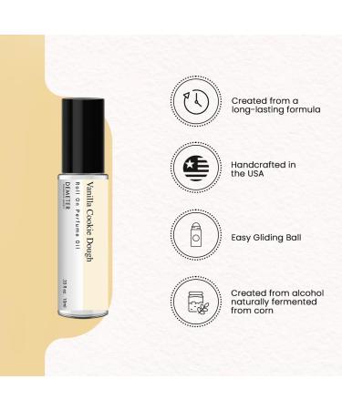 DEMETER Vanilla Cookie Dough Roll On Perfume Oil 0.33 Oz Long-Lasting - Buy Online on GoSupps.com