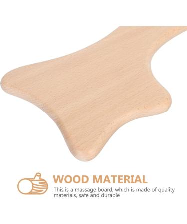 Minkissy 2-in-1 Wooden Gua Sha & Massage Scratch Board - Facial Tool for Home Use | International Shipping Available - Buy Online on GoSupps.com