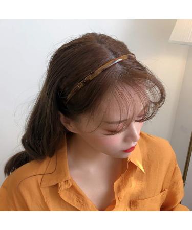 6 Pack Plastic Headbands - Slip-resistant Multi-Color for Men & Women | Face Washing Makeup & Sports | Black Coffee Leopard & Rubber Options - Buy Online on GoSupps.com