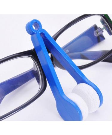 Krismile 5pcs Microfiber Glasses Cleaning Clip Brush - Portable Eyeglass & Sunglasses Cleaner for Home Office & Travel - Buy Online on GoSupps.com
