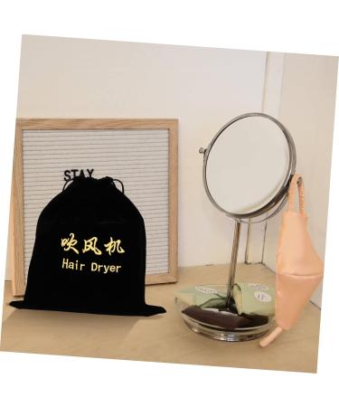 Happyyami 1pc Hair Dryer Storage Bag Hair Dryer Supplies Travel Wen Wan 30x26cm Black - Buy Online on GoSupps.com