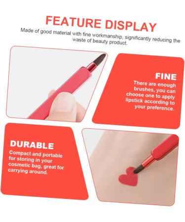 PLAFOPE 3pcs Retractable Lip Brush Cosmetics Brush Lipstick Applicator Makeup Brush Lip Balm Brush Makeup Tool Eyeshadow Applicator Eyeshadow Brush Lipstick Lip Mask Applicator - Buy Online on GoSupps.com