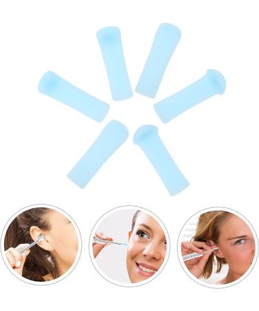 WRITWAA 6Pcs Silicone Ear Wax Removal Tips Set Soft Replaceable Ear Cleaner Tools for Safe Cleaning Compatible Sizes Home Use - Buy Online on GoSupps.com