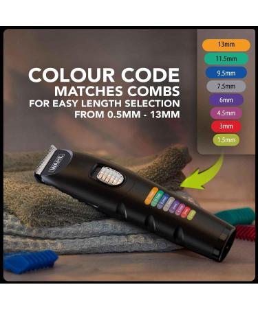 Wahl Colour Trim 8-in-1 Multigroomer - Men's Beard and Body Trimmer with Colour Coded Lengths | Rechargeable and Cordless Stubble Trimmer - Buy Online on GoSupps.com