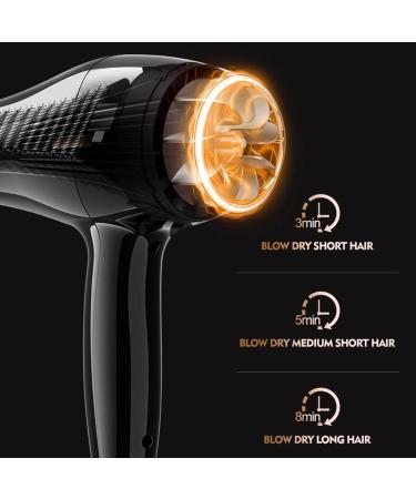 Travel Hair Dryers Women Lightweight Hair Dryer with Diffuser Lightweight Travel Hairdryer for Normal & Curly Hair - Buy Online on GoSupps.com