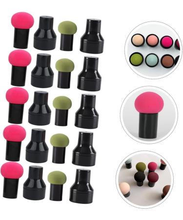 FRCOLOR Simple Puff 10 Sets Mushroom Head Puff Make up Hydrophilic Polyurethane Dry Puff Girl Makeup Pad - Buy Online on GoSupps.com
