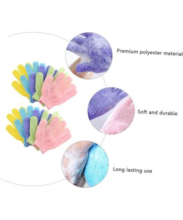 Beaupretty 30 Pairs Bath Gloves Bath Scrubbing Glove Bathing Scrubber Gloves Bathing Scrubbers Deep Clean Bath Shower Gloves Shower Claning Gloves Bath Mitt Bath Towel Polyester Five Fingers - Buy Online on GoSupps.com