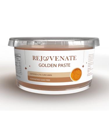 Golden Paste - High Strength Natural Anti-inflammatory | Maximum Bioavailability with Natural Black Pepper and Virgin Coconut Oil | Certified 4.70% Curcumin | - Buy Online on GoSupps.com