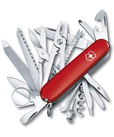 Victorinox Swiss Army Multi-Tool SwissChamp Pocket Knife Red