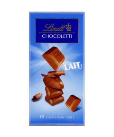 Lindt Chocoletti Milk Chocolate Bar with Hazelnut Praline - 100g bar