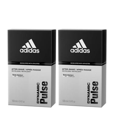 Adidas Dynamic Pulse Aftershave for Men, 3.4 Ounce, 2 Piece Set