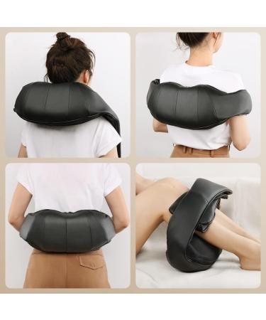 8D Heated Massage Device - Neck Shoulder Back Waist & Feet Relief | Adjustable Speed Massage for Home Office & Car | International Shipping - Buy Online on GoSupps.com