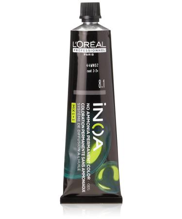 Loreal INOA 8.1 60GRM V511 8.1 Light Ash Blonde