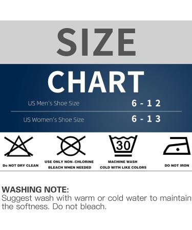 6 Pairs Diabetic Ankle Socks for Swollen Feet | Pain Relief Non-Binding Grey+Navy+Black - Buy Online on GoSupps.com