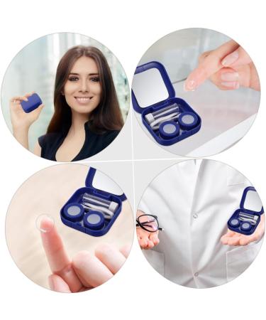 Shop Homsfou 8-Sentence Colored Contact Lenses Applicator & Eyelash Tweezers Tool Perfect Contact Lens Insertion & Storage Solution - Buy Online on GoSupps.com