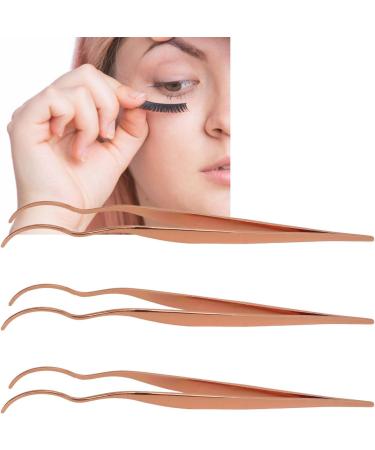 Premium Stainless Steel Eyelash Sink Set - Portable Curved Design with Wide Clip-Mouth & Compact Handle for Precision Eyelash Extensions - Buy Online on GoSupps.com