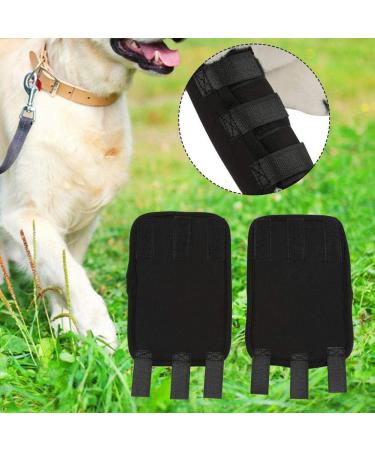 Smandy Dog Knee Pads 1 Pair Dog Knee Pads Pet Knee Brace Surgical Wound Protectors for Body Injuries(M) - Buy Online on GoSupps.com