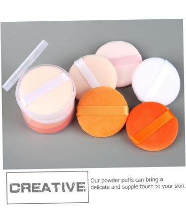Beaupretty 8 Boxes Powder Puff Round Makeup Sponges Body Sponge Cosmetic Makeup Puff Makeup Mat for Vanity Eyeshadow Girl Makeup Tool Soft Foundation Flocking Miss - Buy Online on GoSupps.com