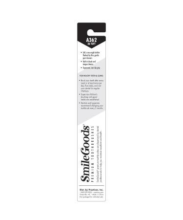 SmileGoods A362 Toothbrush 36 Tuft Soft Bristle with Gum & Tongue Cleaner - 72 Individually Packaged Assorted Colors - Buy Online on GoSupps.com