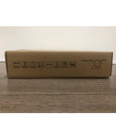 Modern Black LED Ceiling Lamp - 18W Cold White Light for Bathroom Kitchen & Living Room (2-Pack) - Buy Online on GoSupps.com