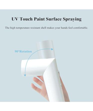 Portable Cordless Hair Dryer Lightweight Wireless Hair Dryer 90 Rotation 15000mAH Batteries Travel Blow Dryer for Children Pets Travel Home Art Painting White - Buy Online on GoSupps.com