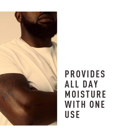 Bevel Men's All Day Nourishing Body Lotion - 16 Oz with Shea Butter, Argan Oil, Vitamin B3, and E - Buy Online on GoSupps.com