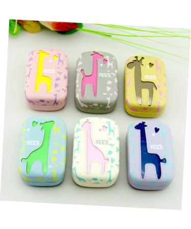 Solustre 3-in-1 Contact Lens Container with Mirror & Remover - Cute & Convenient Lens Holder for International Shipping - Buy Online on GoSupps.com