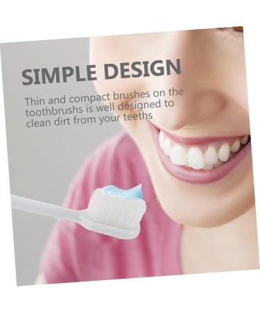 Beavorty 8-Piece Soft Toothbrush Set | Ultra Long Handle Tooth Cleaning Tool for Daily Use & Gum Care - Buy Online on GoSupps.com