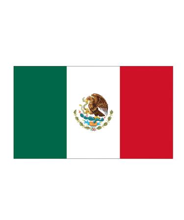 Rogue River Tactical Mexico Mexican Flag Car Decal Window Bumper Sticker Country (3x5)