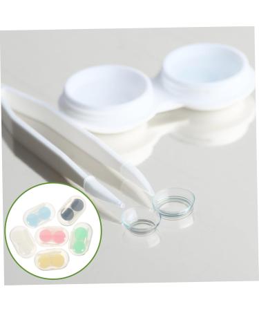 Partykindom 12-Sentence Contact Lens Container | Multicolored Travel Lens Case & Holder | Small Plastic Eye Lens Case for Travel - Buy Online on GoSupps.com
