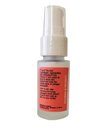 Vitamin C Face Serum - Antioxidant Age-Defying Reduces Texture & Wrinkles Dermatologist Tested USA Made Jojoba & Rosehip Hydrating Serum - Buy Online on GoSupps.com