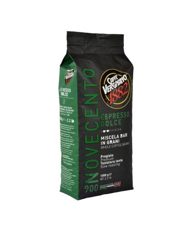 Caff Vergnano 1882 Espresso Dolce 900 - Whole Coffee Beans 1kg