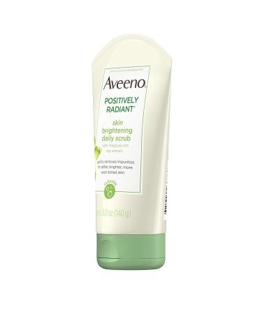 Aveeno Positively Radiant Exfoliating Daily Facial Scrub 5 oz (Pack of 2) - Buy Online on GoSupps.com
