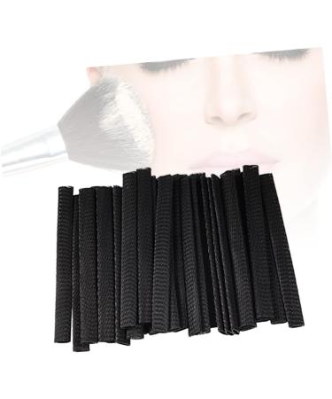 FOMIYES Cosmetic Brush Pen Guard 300 pcs Eyeshadow Applicator Handbag Shadow Guard Covers Tool with Paint Etc Cap Women 100pcsx3pcs Blackx3pcs - Buy Online on GoSupps.com