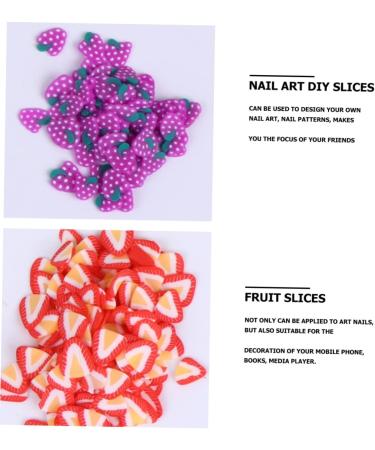 minkissy 7200 Pcs 12 Fruit Sliced nail Art Accessories Nail Fruit Slice Nail Art Decorations Nail Art Slices Arts Crafts Slices Nails Decoration Resin Manicure Decorative Sheet - Buy Online on GoSupps.com